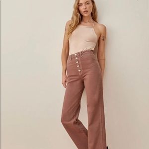 Reformation Lexi High Rise Wide Leg Jeans